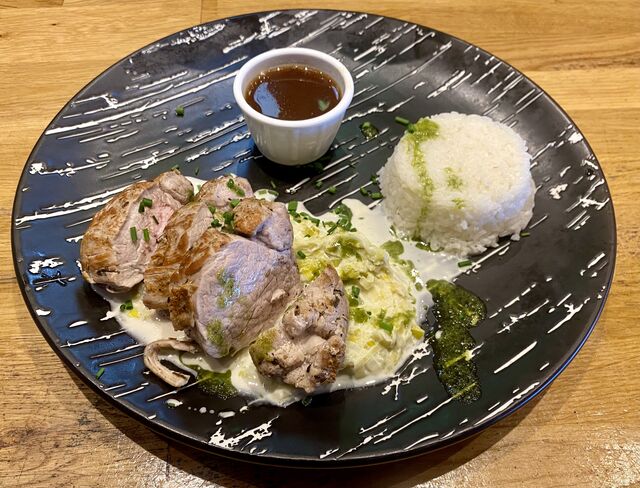 Filet mignon, sauce miel