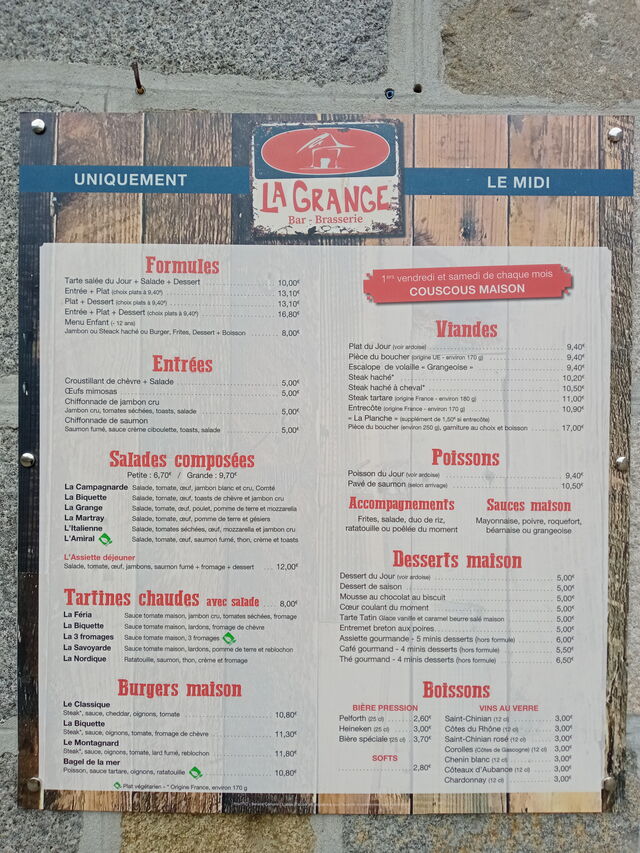 Notre nouvelle carte 2021
