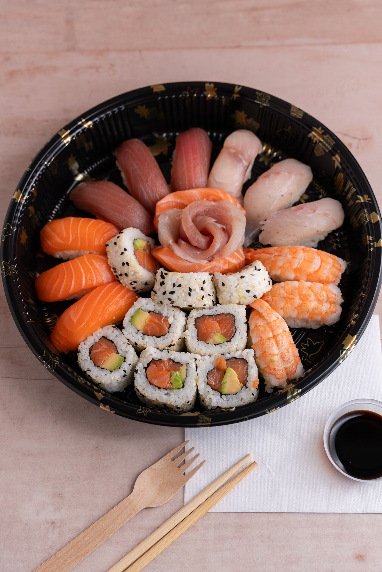 Mix di Tonno, Salmone e Ricciola