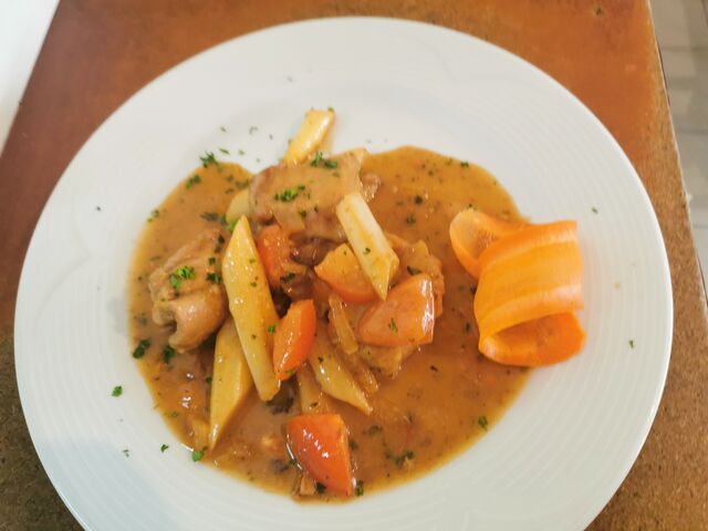 Schweinefilet mit Spargel 