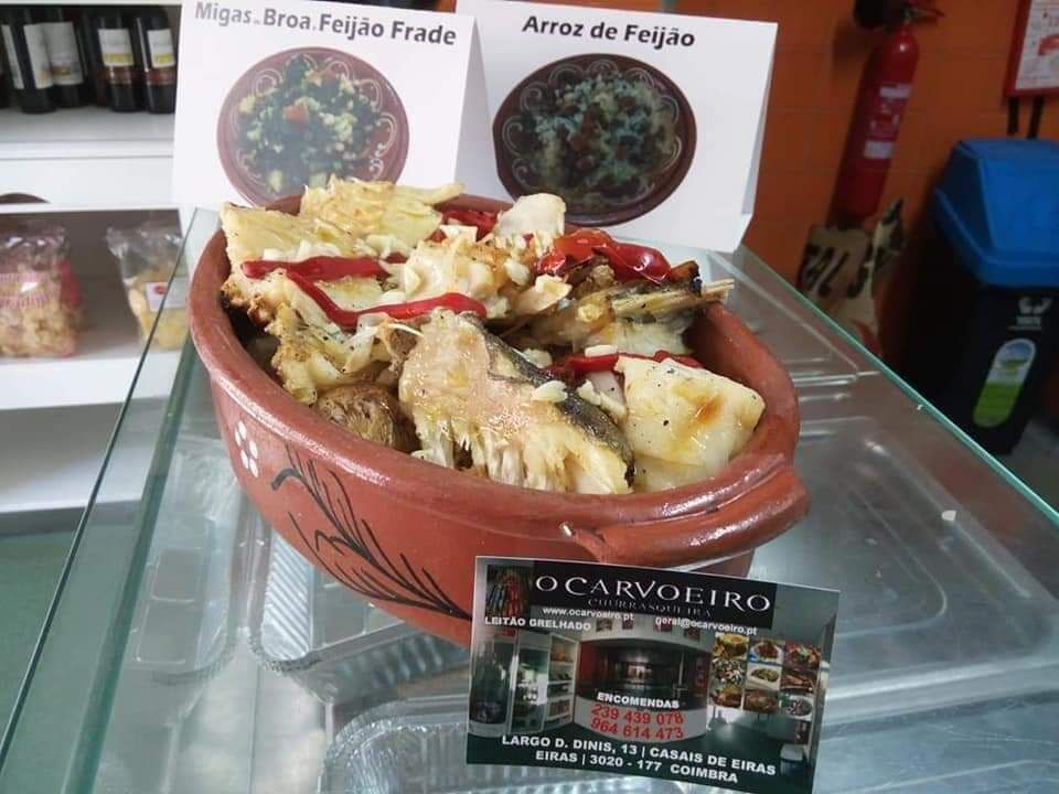 Bacalhau com batata a murro 