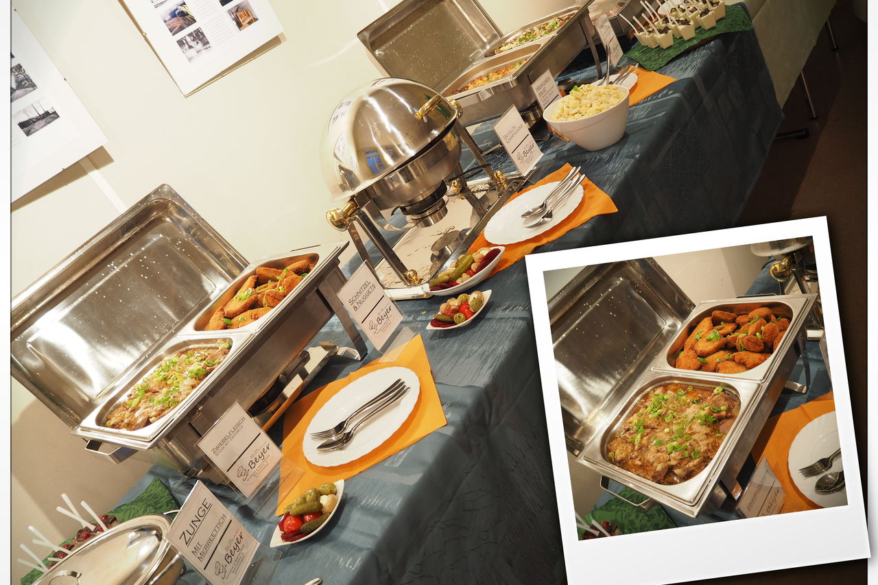 Buffet- und Speiseversorgung