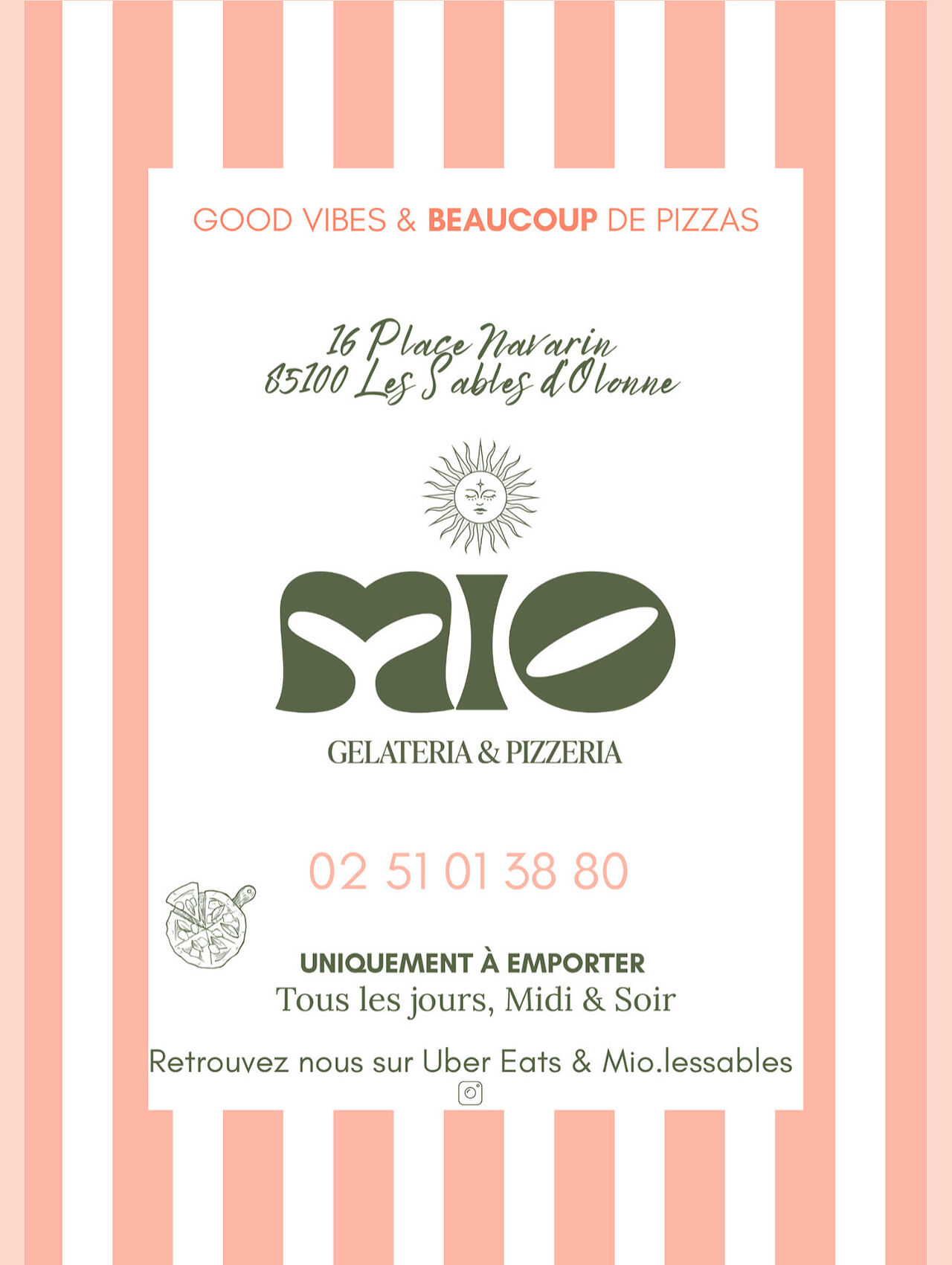 MIO, Pizzeria & Gelateria
