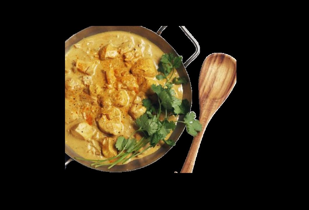 Poulet au coco et curry de Madagascar