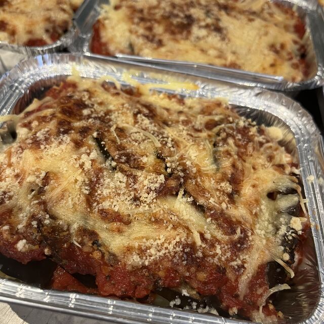 Aubergines à la parmesane 