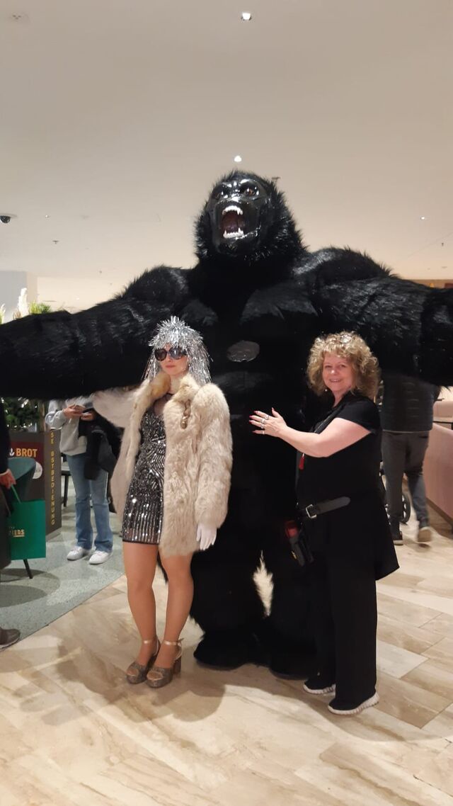 KING GONG kam auch vorbei