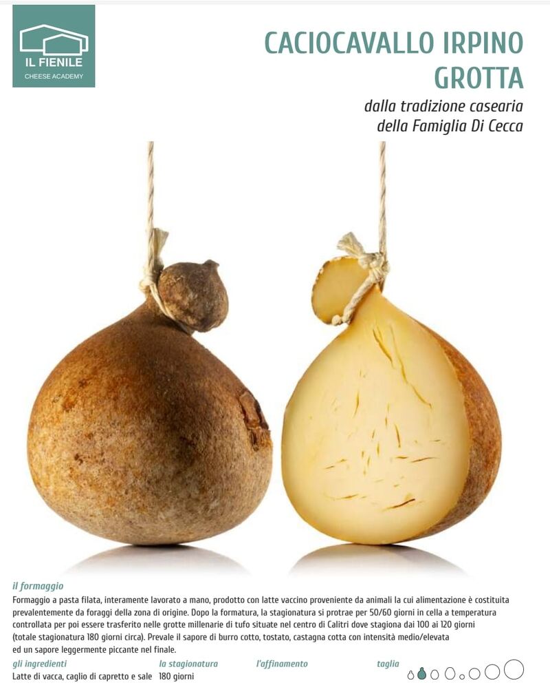 Caciocavallo Irpino Grotta