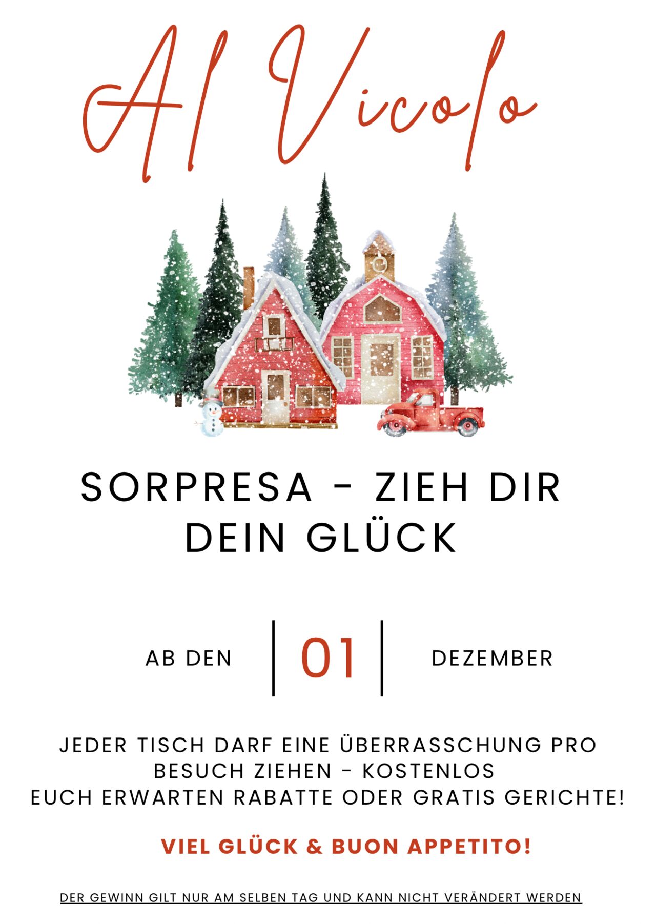 Überraschungs-Dezember