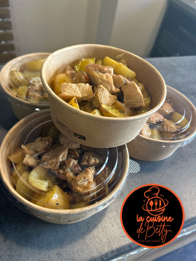 Sauté de poulet aux cidre