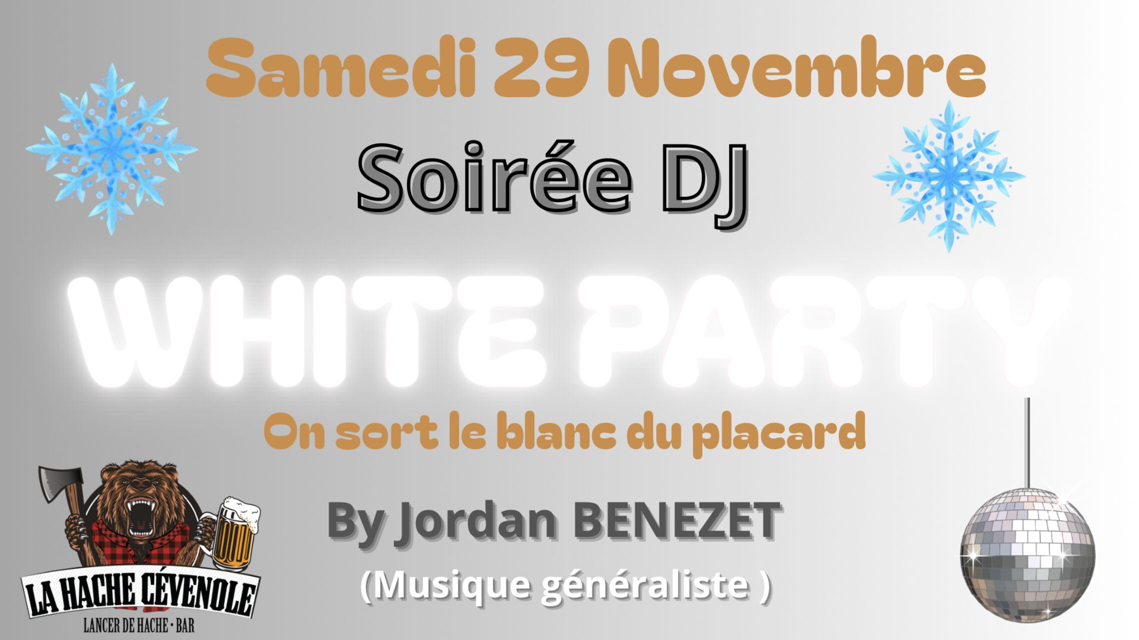Soirée Blanche 🪩
