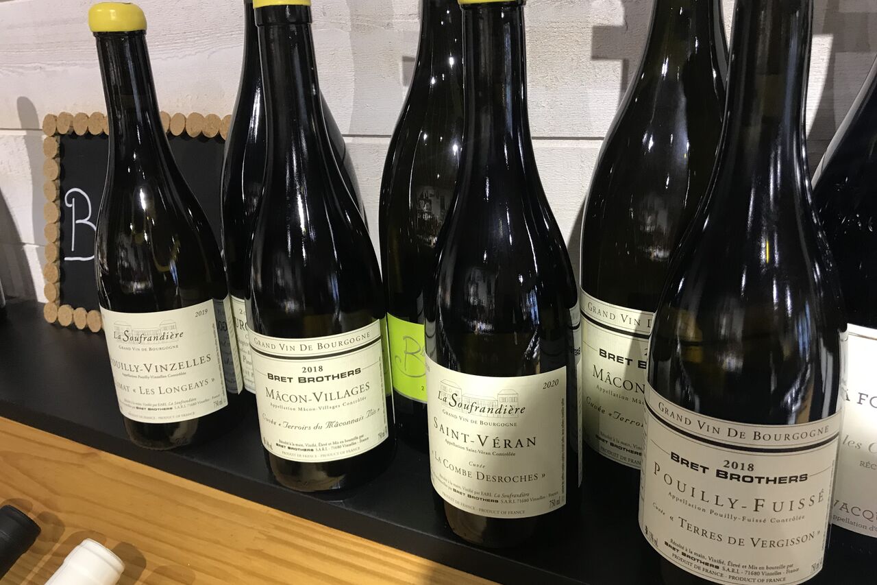 Arrivage en Bourgogne Blanc!!