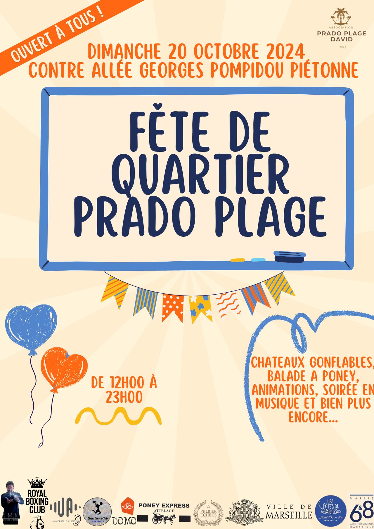 Fête de quartier Prado Plage