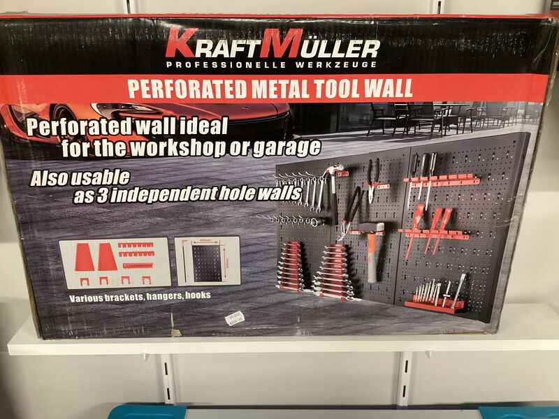 59,90€
Panneaux perforé pour atelier où garage 