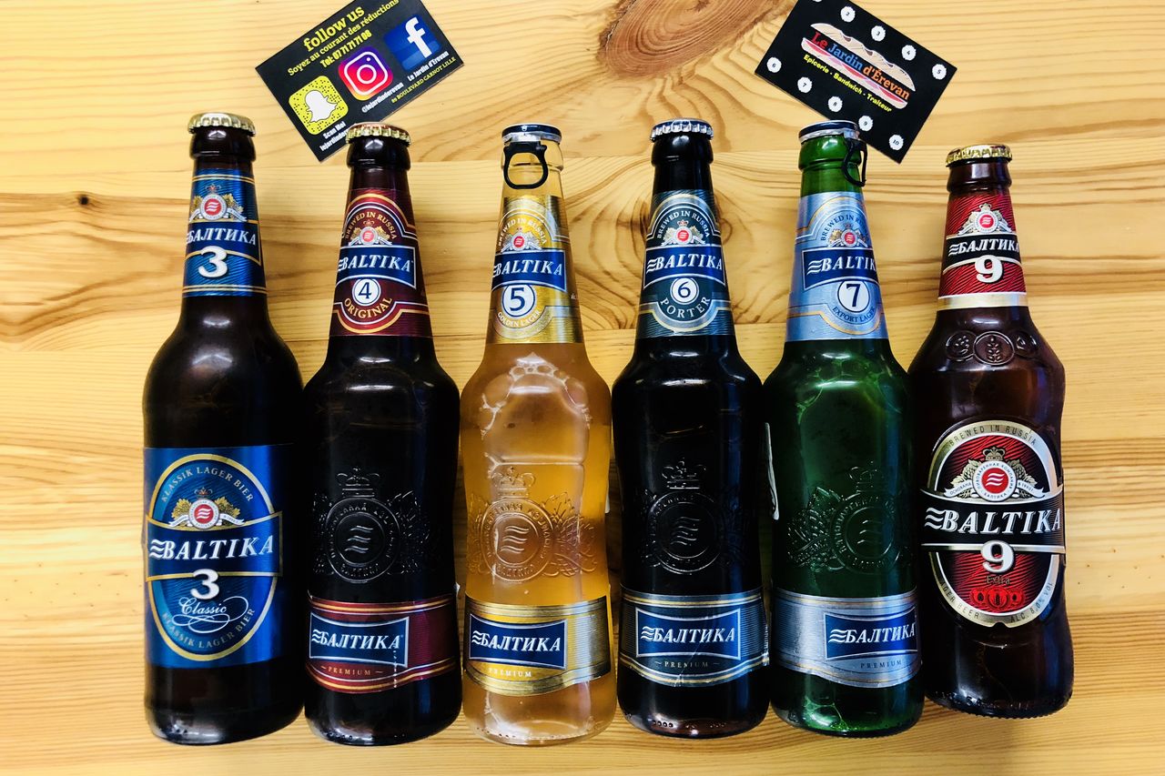 Les bières BALTIKA