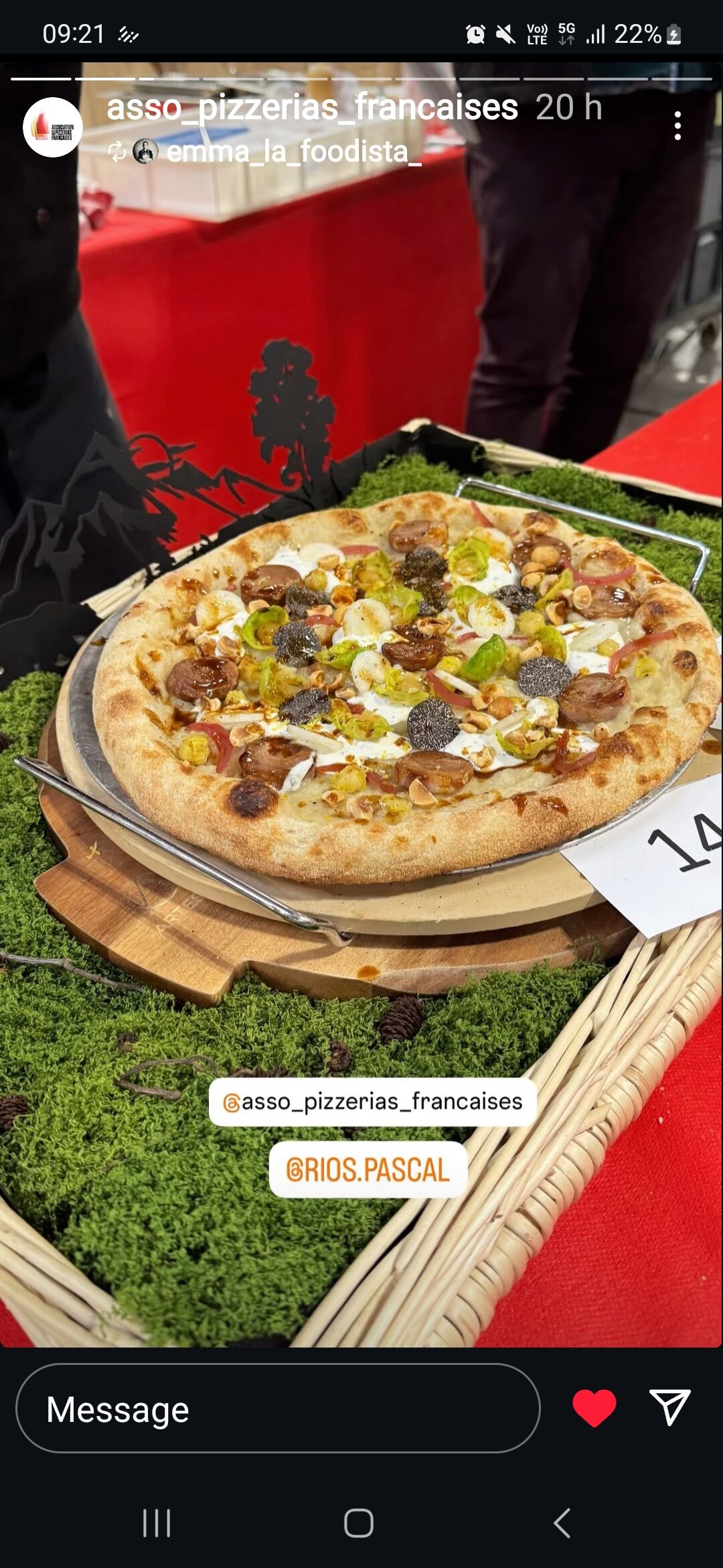 Pizza qualificative pour Paris 