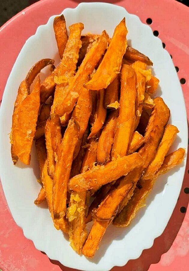 Frites de patates douces maison - 4€