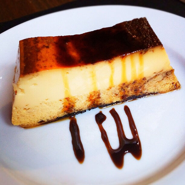Pudding con caramelo
