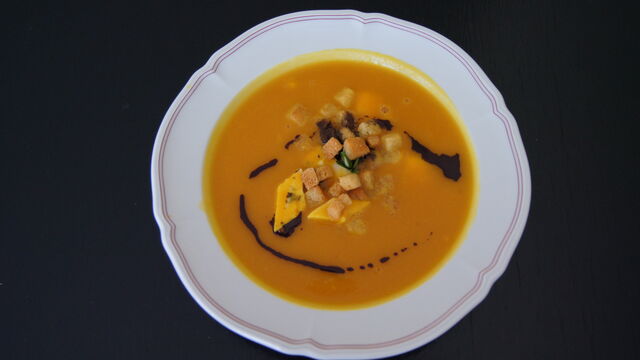 Kürbissuppe