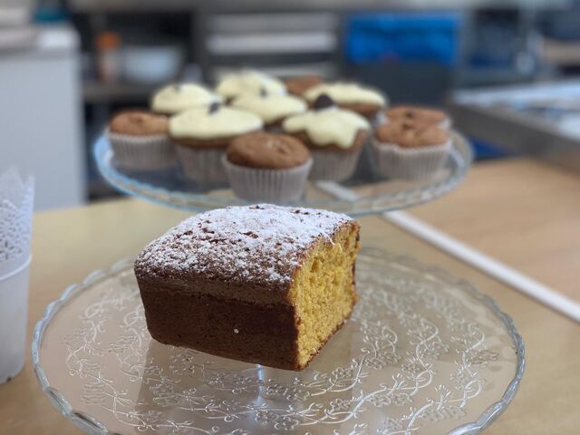 Nuestra especial tarta de naranja, no te la puedes perder! 