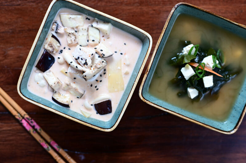 Midi Suppe - Kokosnuss Suppe