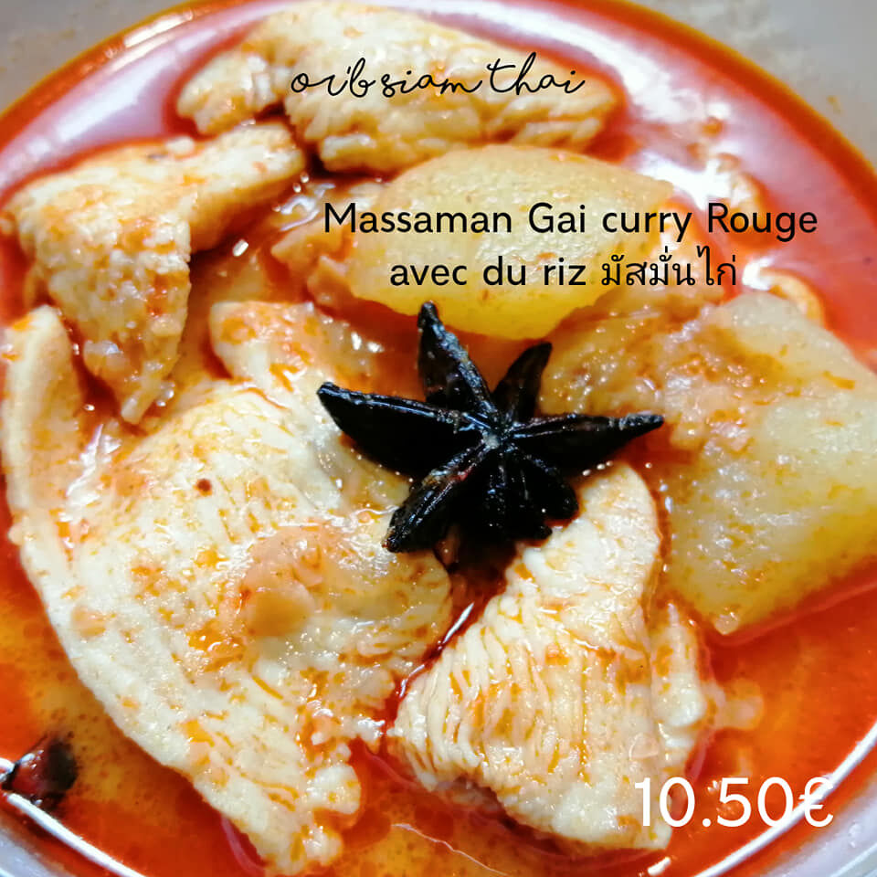 Curry Poulet Massaman