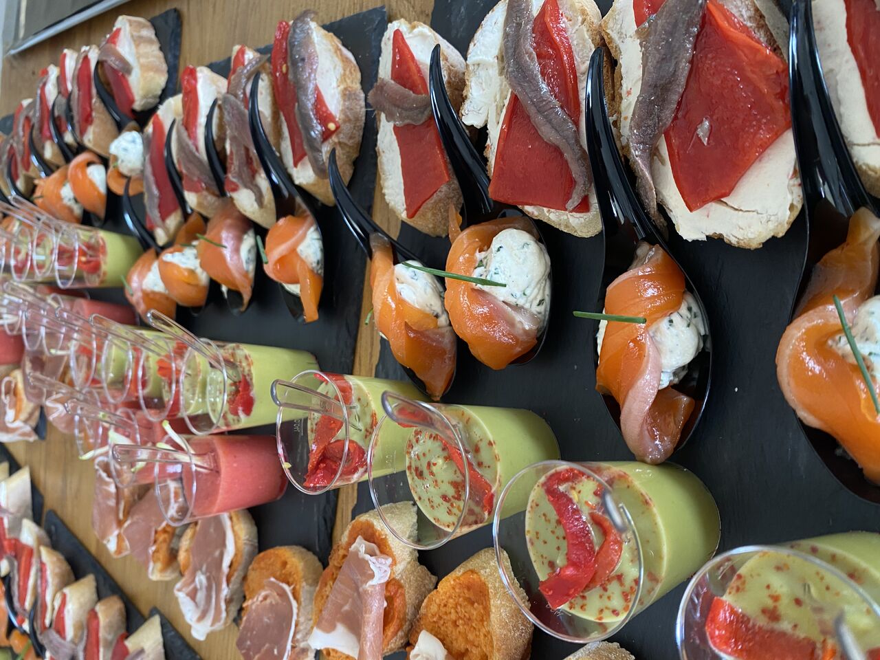 Plateaux de tapas maison