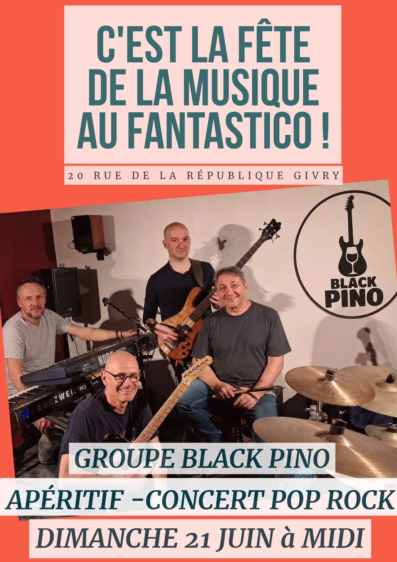 Fête de la Musique dimanche 21 juin à midi !