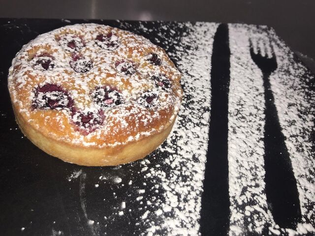 Tartelette au framboise 