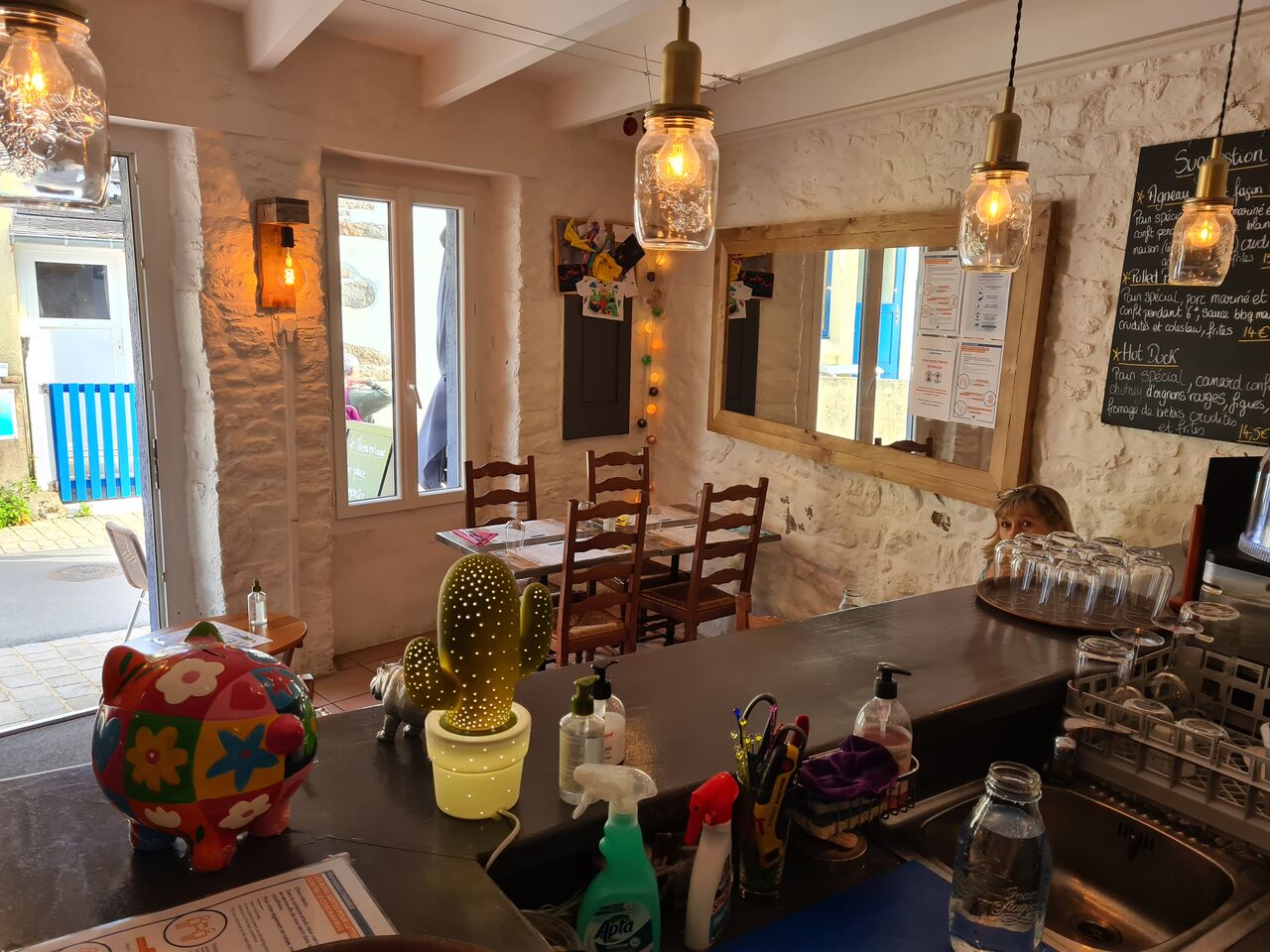 interieur vue du bar