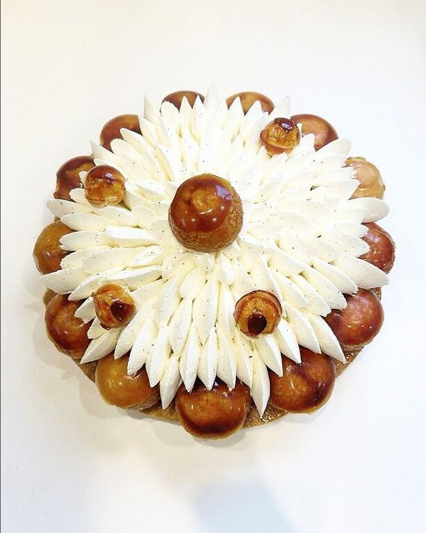 Saint-Honoré Vanille caramel