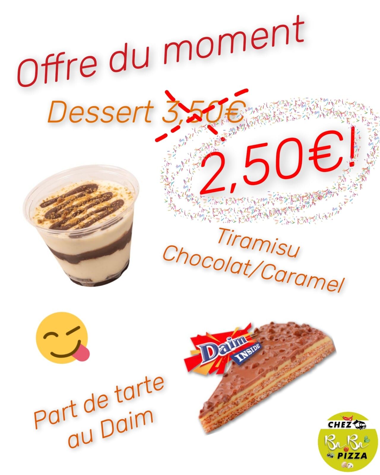 Desserts du Mois....