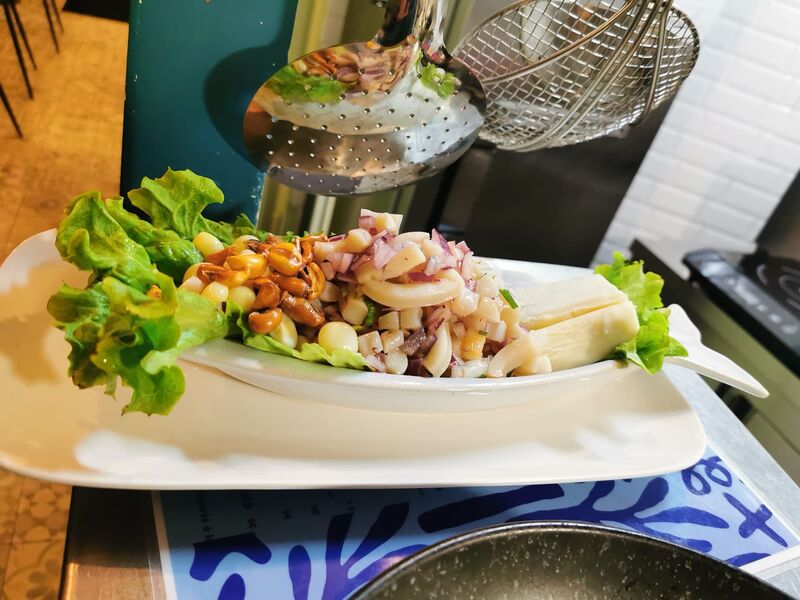  ceviche de Calamar cuit 