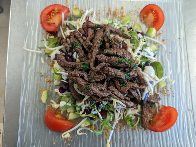 Salade de boeuf épicé façon thaï 