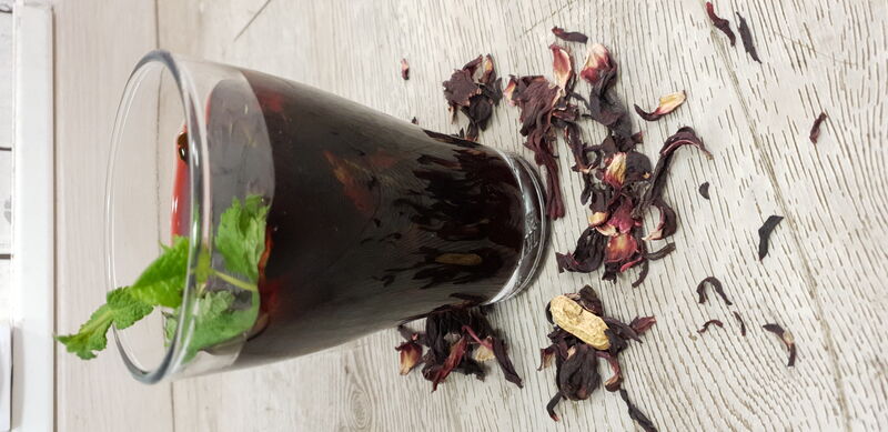 Jus de bissap (Fleur d'hibiscus)