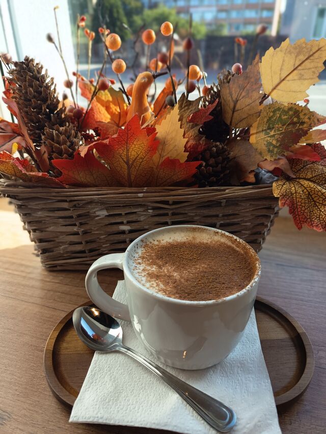 Perníčkové cappuccino