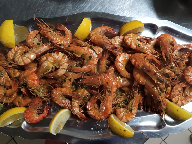 CREVETTES A L'AIL