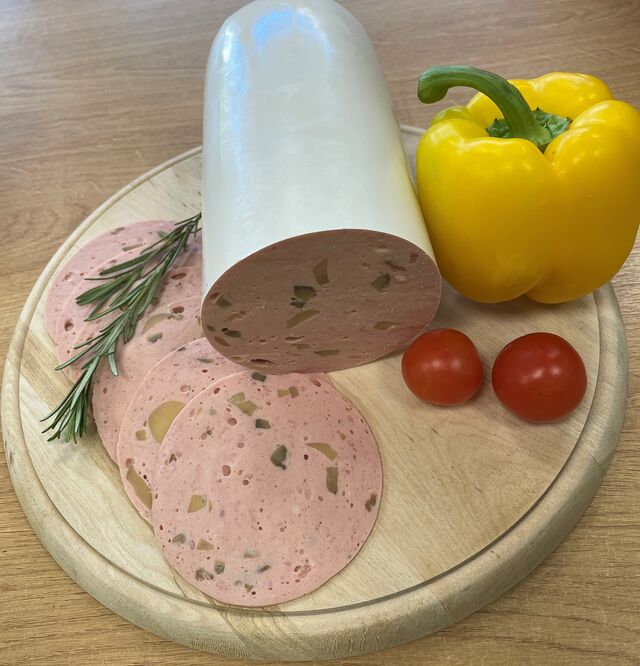 Šampiňónová jemná saláma