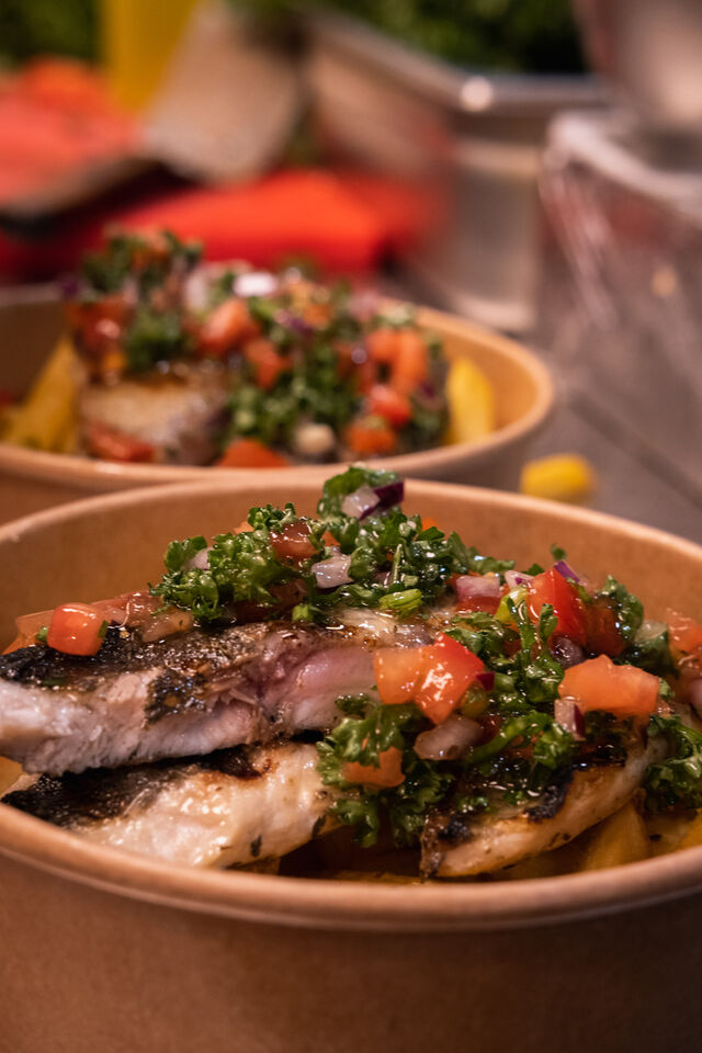 filet de dorade grillée