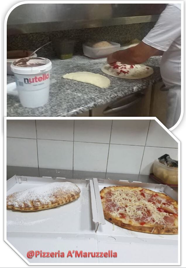 Voglia di qualcosa di dolce? Ecco un gustosissimo #Calzone #Ferrero Fatto con vera nutella ferrero ?? Buon Appetito ? ??