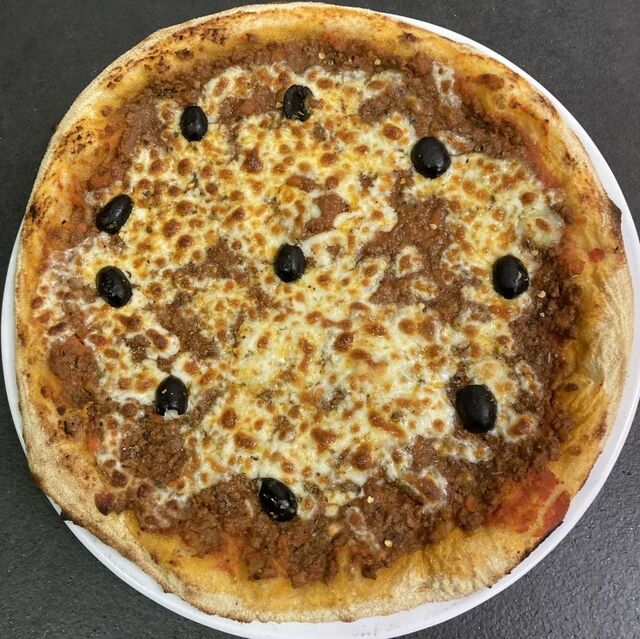 Nouveau à la carte
La pizza bolognaise - Sauce bolognaise maison