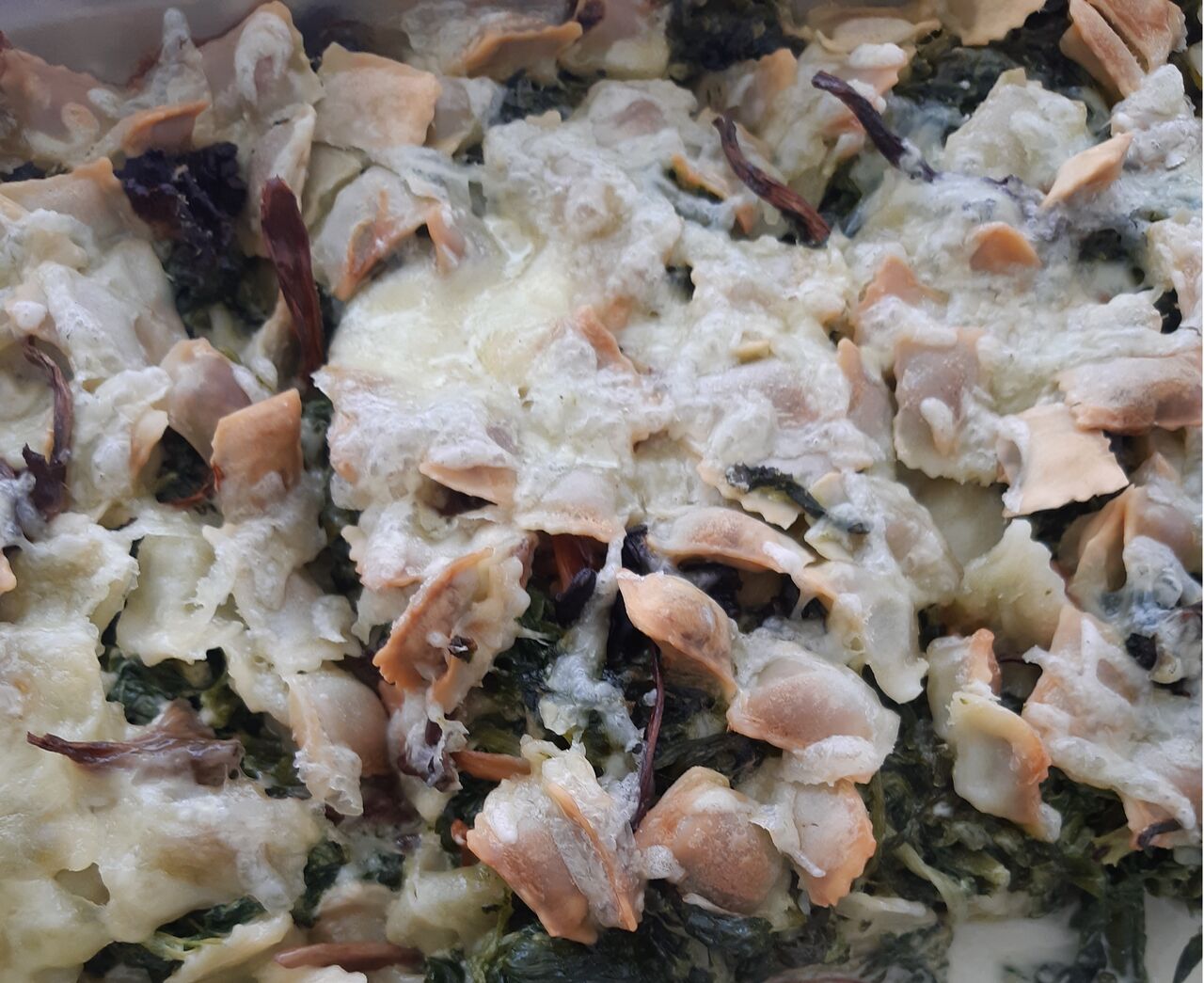 Ravioles Epinards Chanterelles 