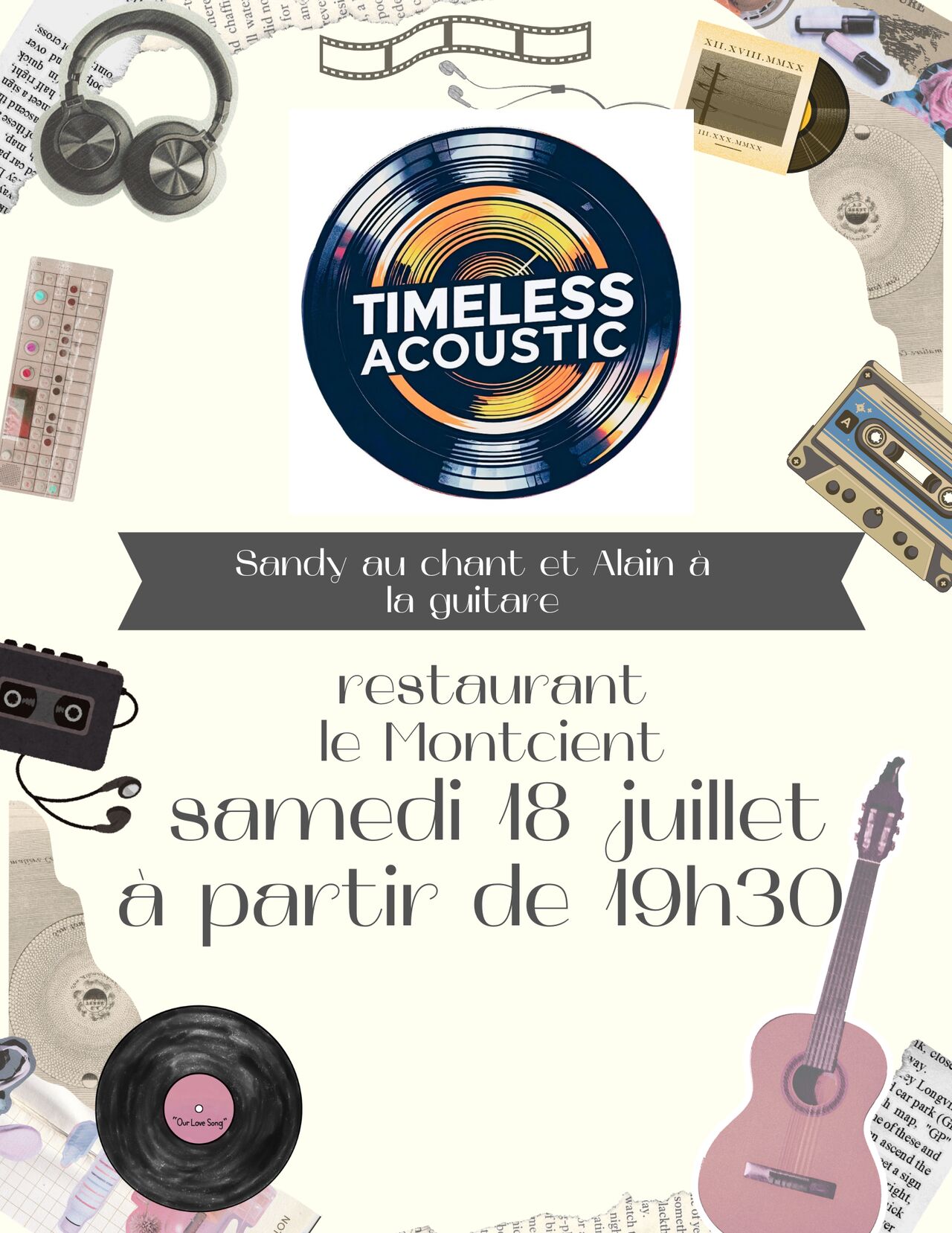 🎶 Soirée Live – Timeless Acoustic 🎶