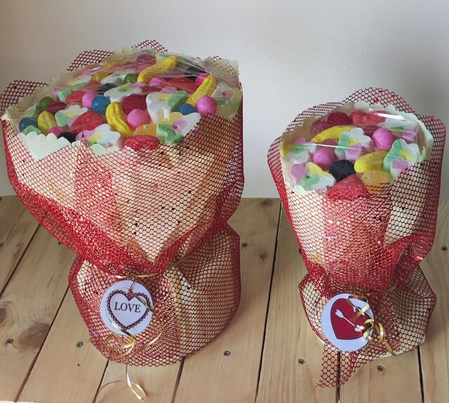 Bouquet de bonbons,
A partir de 5€ pour toute les occasions.