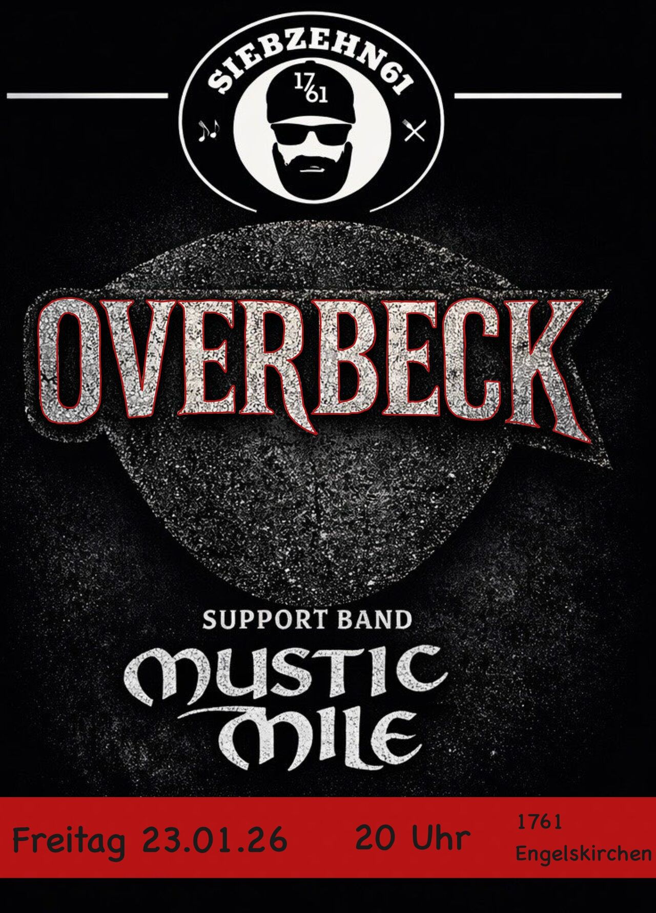 Fr. 23.01. Overbeck // Support Band Mystic Mile