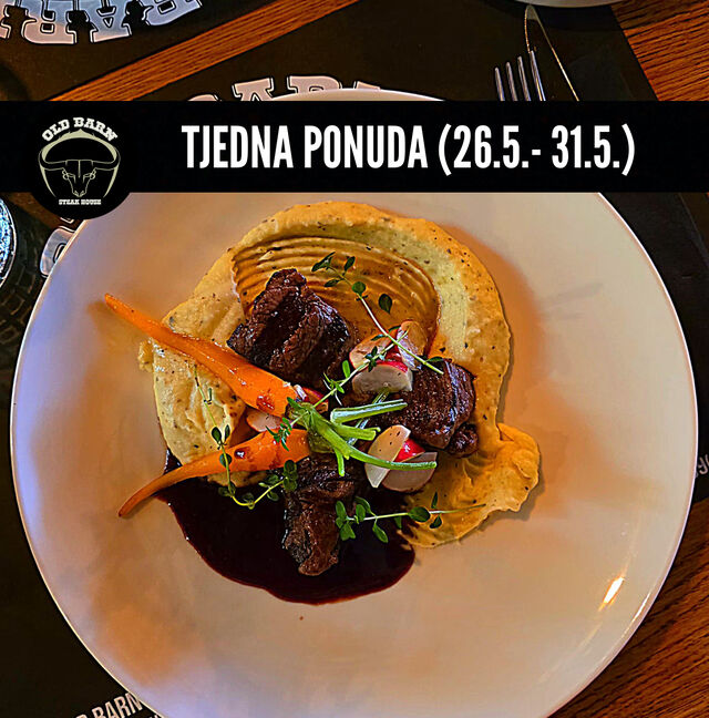 BEEFSTEAK MEDALJONI, PIRE S TARTUFATOM I UMAK OD VINA