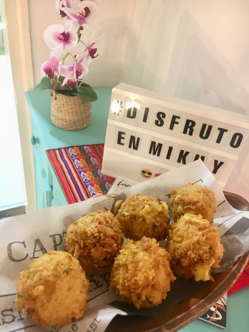 Croquetas de ají de pollo
