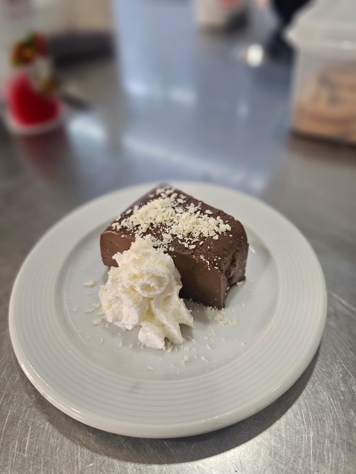 Flan de Chocolate Negro