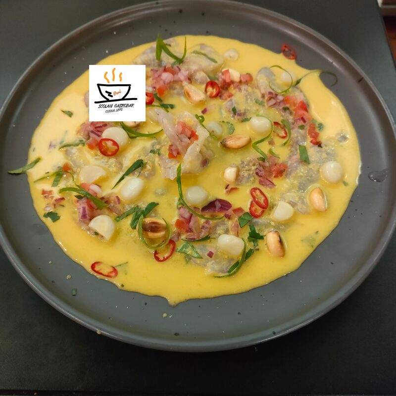 Tiradito al ají amarillo 