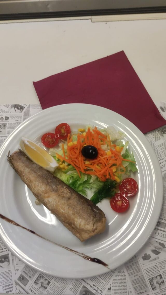 Colita de merluza a la andaluza