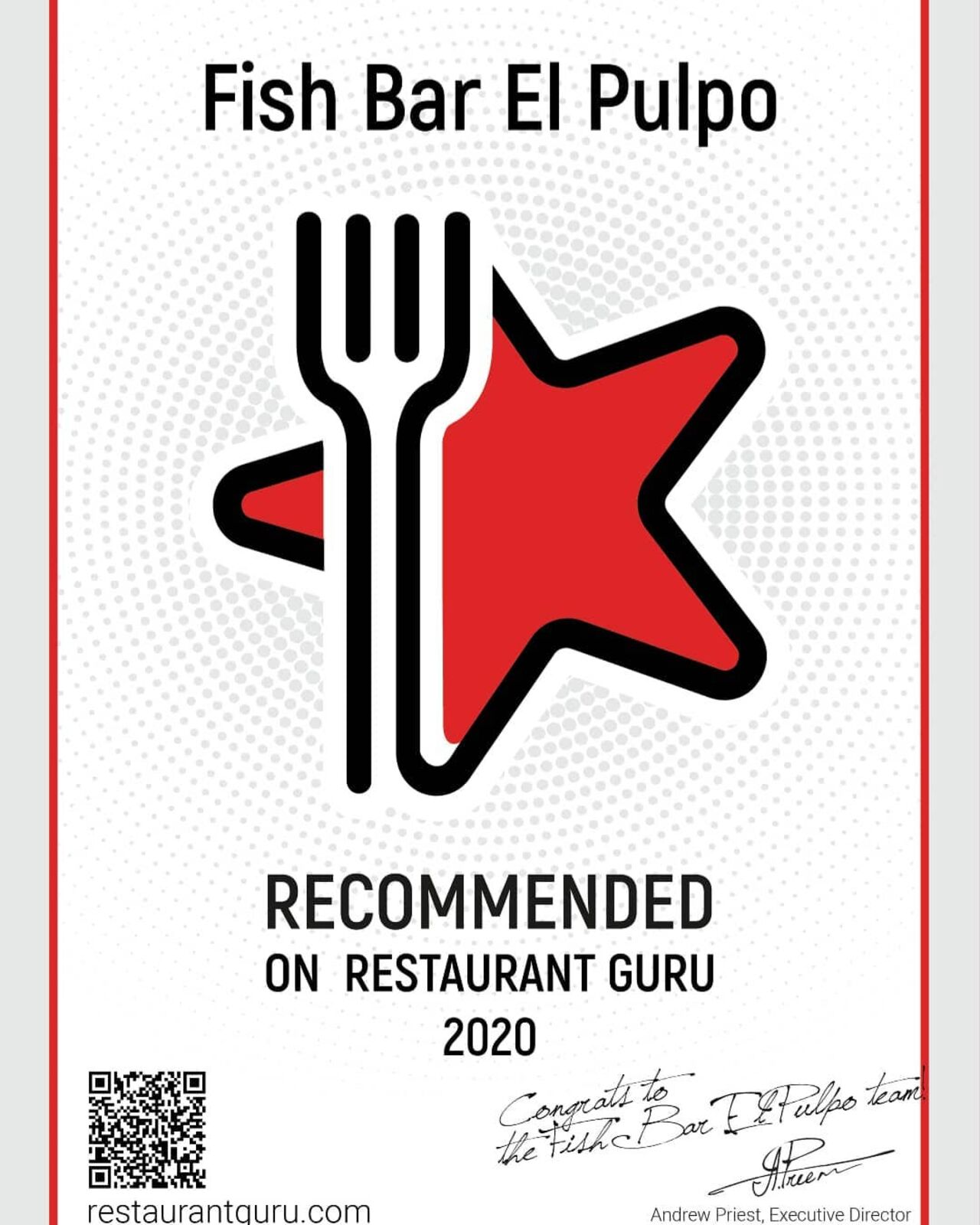 Preporuka Restaurant Guru-a